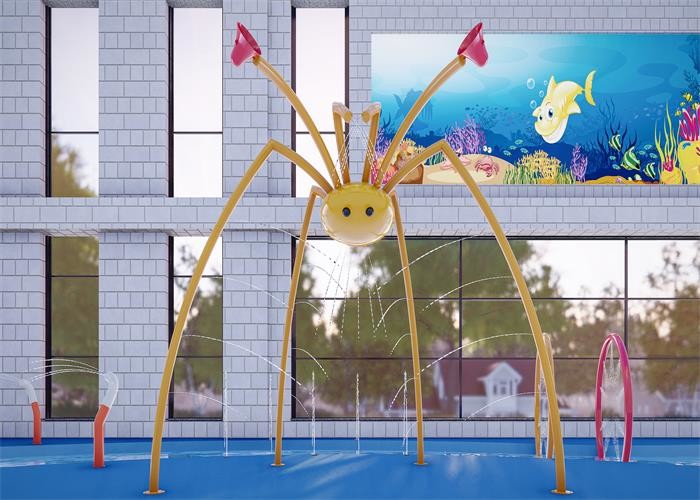 Corlorful Kids Splash Adventure Water Park Floor Plan 100SQm