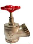 Aluminum / Brass Oblique Fire Hydrant Valve Durable For Fire Production
