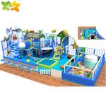 Jungle Theme Kids Indoor Playground Equipment 12 Months Warranty