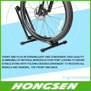 Wholesale HS-026A New high-level road bicycle metal rack floor bike parking stand from china suppliers