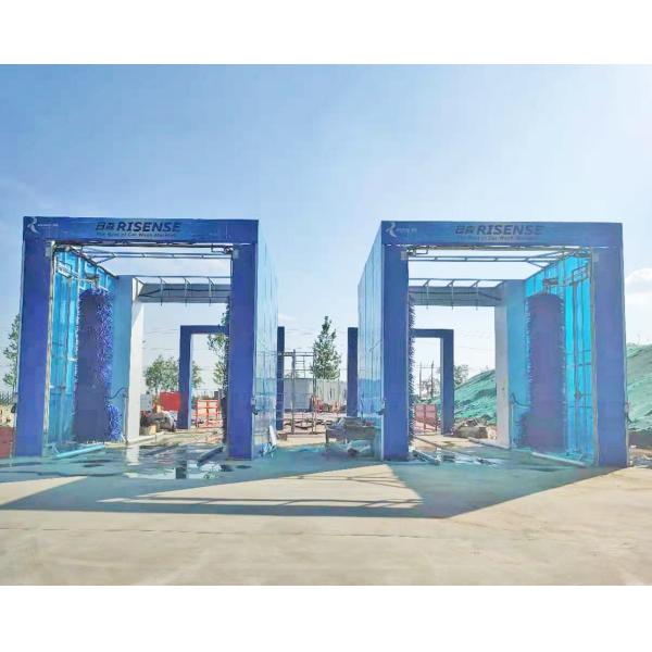 Automatic Drive Through Bus Wash Machine For Bus/Truck In North Africa Middle