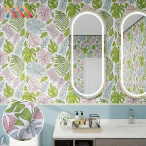 Wholesale Entry Modern 3D PVC Vinyl 3D Wall Paper Rolls Floral Natural Flower Mural Wallpaper Sticker Waterproof for Home Decoration from china suppliers