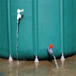 500L Garden Master PVC Tarpaulin Collapsible Rainwater Tank