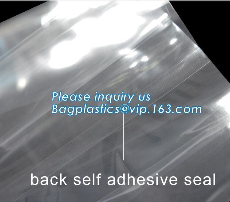polypropylene Crystal Clear Cello Bags flat square block bottom opp bag,candy opp square bottom cello bag bagease packag
