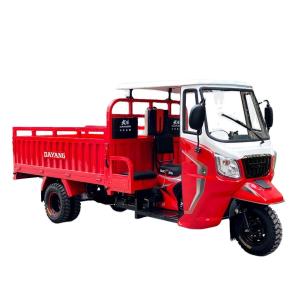 Wholesale 168 Full Floating Rear-Axle Gasoline Motorized Tricycles for Semi Cabin Cargo in Tunisia from china suppliers