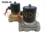 2S Series Stainless Steel Electronic Water Solenoid Valve 1-1/2'' Thread Pipe