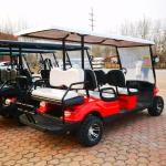 30-40mph Street Legal Electric Golf Carts Six Seater Vehicles