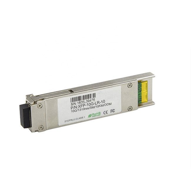 10G XFP LR 1310nm AOC DAC Cable 10km Dual LC Optical Transceiver Module DDM
