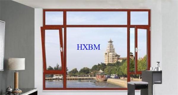Toughened Glass Wooden French Windows And Doors German hardware Strong