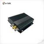 2Ch Bidirectional 3G SDI To Fiber Optic Converter Hot Swap Hot Plug Broadcast