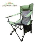 Green Steel Pipe Oxford Fabric Foldable Fishing Chair Light Folding Chair