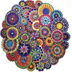 Wholesale Partial Diamond Crystal Painting Kit Mandala DIY Diamond Painting Set For Home Decoration from china suppliers