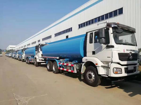 China Shacman oil tanker truck price 10 wheel 6x4 20000 liters diesel tanker