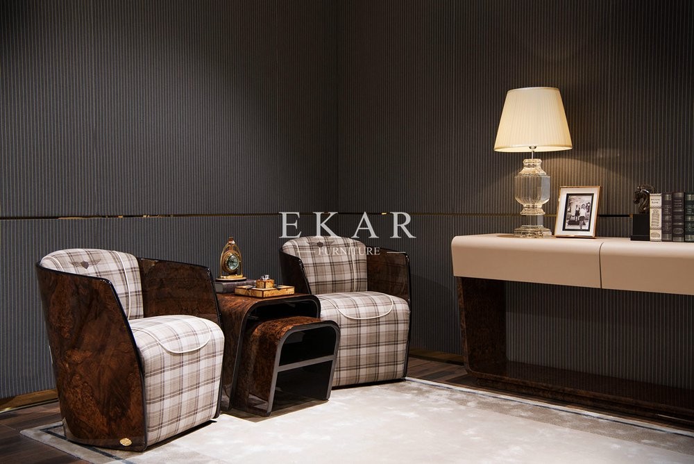 Modern Luxury Design Leather Living Room Leisure Arm Chair W005SF11