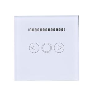 China Smart Home 1000W 1 gang Dimmer Switch New Uk/eu Standard Touch Button Touch Wall Light Dimmer Switch on sale