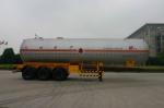 Transportation Fuel Petroleum / Gas Tank Truck Capacity 58300L / Semi Trailer