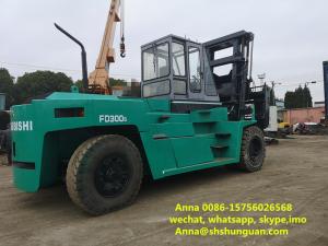 Wholesale 30 Ton Mitsubishi Forklift Trucks FD300 , Used All Terrain Forklift from china suppliers
