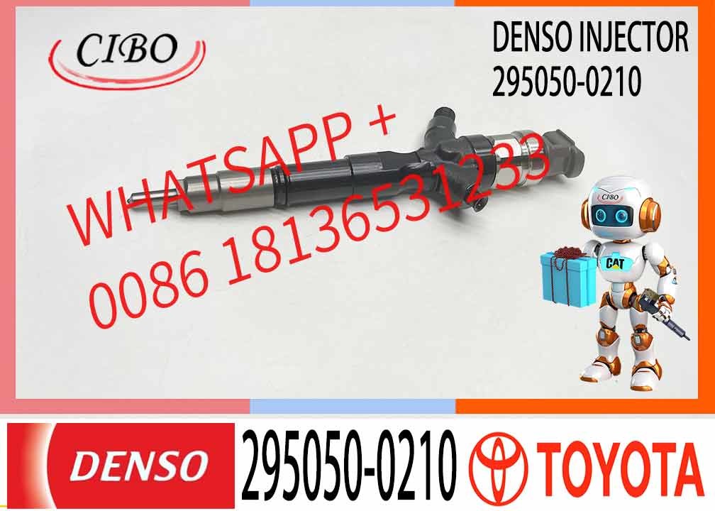 Common Rail Injetor 295050-0210 For TOYOTA 1KD-FTV 23670-39365 23670-30400 23670-30410