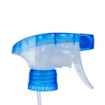 Customizable Pump Spray Bottle Parts 28/410 Blue Frosted Spray Trigger