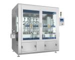 16 Filling Heads Pesticide Piston Chemical Liquid Filling Machine Lubricating