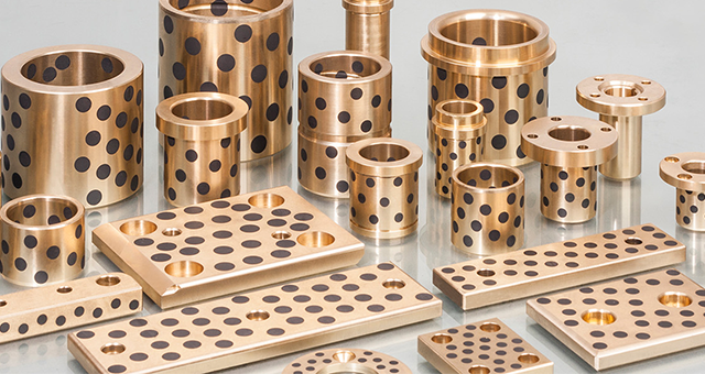 graphite plugged bronze bushing