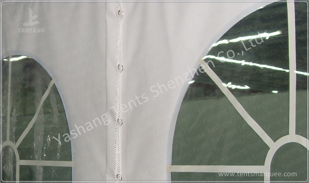 Custom Tent Accessories Wall Cover Opening Solution / Hanging Method Wall