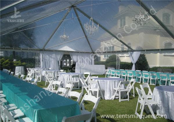 Noble and Bright Fabric Luxury Wedding Marquee for Events and Parties on