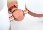 Commercial Double Tumbler Holder Rose Gold Color Bathroom Products For Hotel