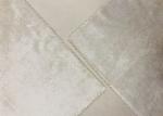 220GSM Warp Knitted Plush Fabric For Stuffed Animals Beige Comfortable