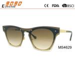 Sunglasses with metal frame, new fashionable designer style, UV 400 Protection