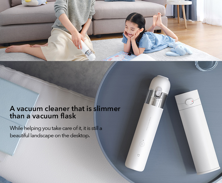 Xiaomi Vacuum Cleaner Mini 120W Rated Power 13000Pa Suction Car House Hotel Office Portable Car Vacuum Cleaner