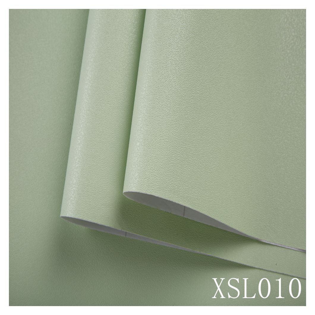 Self-adhesive Waterproof Solid Color Refurbished Stickers Decoration Wall Sticker in Orange Color Affordable and Durable