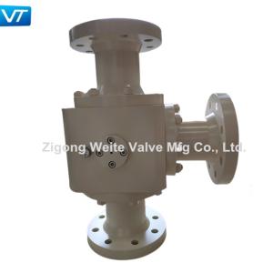 Wholesale WCB Body Pipeline Ball Valve 300LB T Type 3 Way Ball Valve 4 Inch from china suppliers