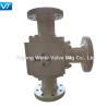 Buy cheap WCB Body Pipeline Ball Valve 300LB T Type 3 Way Ball Valve 4 Inch from wholesalers