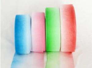 Wholesale Single Face Silk Organza Ribbon 4 Grade Color Fastness For Holiday Decoration from china suppliers