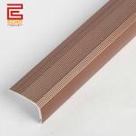Non Slip Stair Nose Trim Metal Brown External Tile Edge Trim On Stairs