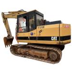 CAT E120B Used Caterpillar Excavator Digger Road Construction Hydraulic Lifting