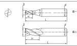 P50 Extra Long Carbide End Mills HRC40 2 Flute End Mill For Aluminum