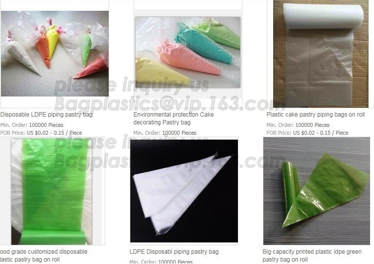 Pastry Disposable Bags Virgin LDPE Pastry Bag/Piping Pastry Bag Baking Decoratin Bags, Cake Cream, Decorating, Pastry Ba