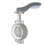 china pn16 factory wafer style butterfly valve