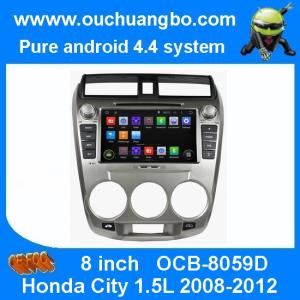 Wholesale Ouchuangbo Car DVD GPS Navigation Stereo System for Honda City 1.5L 2008-2012 Android 4.4 from china suppliers