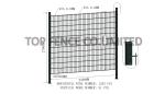 3D wire mesh fence panels