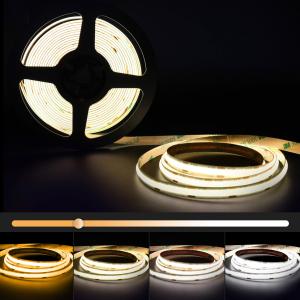 Wholesale 3.3ft 20W White CCT Tunable LED Tape Lights Dimmable 2700K-6500K 24V from china suppliers