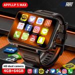 APPLP 5 MAX 4G Sim Card Android Smartwatch 4G Video Call Smart Watch 2.4 Inch