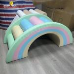 Pastel Baby Soft Play Climbing Blocks For Party Rental Custom Soft Play