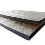 Fiberglass Aluminum Foil XPE Foam Flame Retardant Self Adhesive HVAC Insulation
