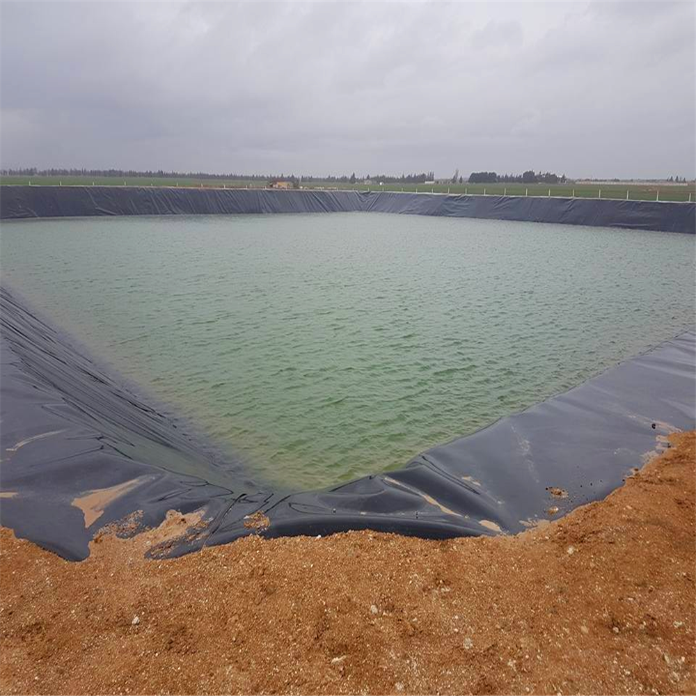 Length 50m-200m/roll Geomembrane HDPE 0.75mm 1mm Dam Liner Fish Farm Pond Liner HDPE