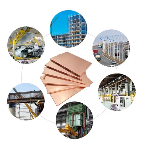 C95400 C51200 C95800 Bronze Copper Plate Sheet Copper Cathode Sheet 4x8