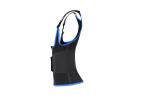 Blue Arcuate Neck Training Sweat Vest Plus Size 4x