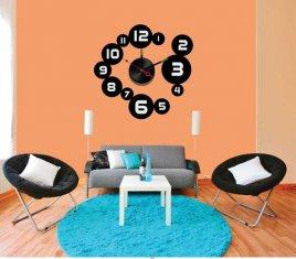 Wholesale Fashion Design Vinyl Wall Sticker Clock For Home Decoration 10A091 from china suppliers